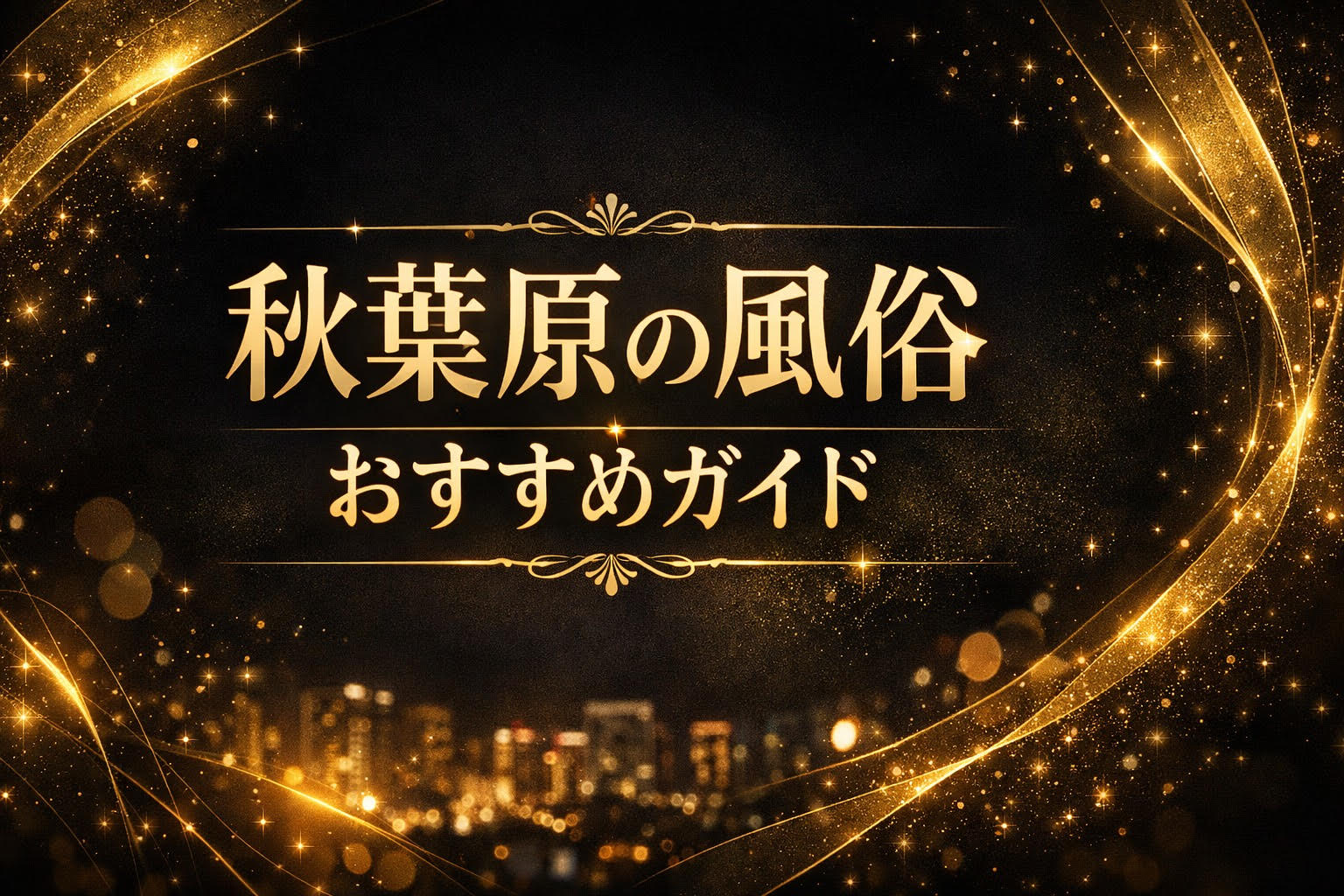 秋葉原の風俗おすすめ店まとめ｜料金相場・ジャンル別・初心者向け完全ガイド