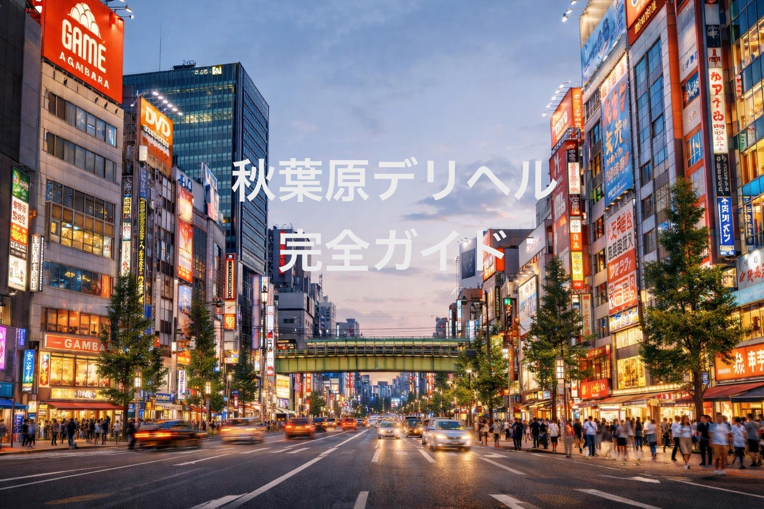 秋葉原デリヘル完全ガイド｜素人系が人気の理由と失敗しない選び方【2026年版】